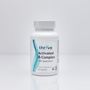 Thrive Nutraceuticals, Quatrefolic ile Aktif B-Complex - 60 Non-GMO Capsules - Kosher Diyetsel Supplement for Optimal Health - Free of Yeast & Gluten, Supports Energy & Cognitive Function Function