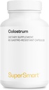 Supersmart - Colostrum 1000 mg -% 30 IgG - Immune System Alert | Non-GMO & Gluten Free - 60 DR Capsules
