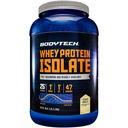 BODYTECH Whey Protein Isolate Toz - hizmet ve BCAA'nın başına 25 gram - Post-Workout Muscle Building & growth için ideal, Contains Milk & Soy - Vanilla (3 Pound)