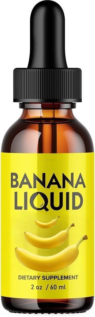 Banana Supplement Liquid Original 60 ml Banana Extract Liquid for Women Gut Health 1 Pack