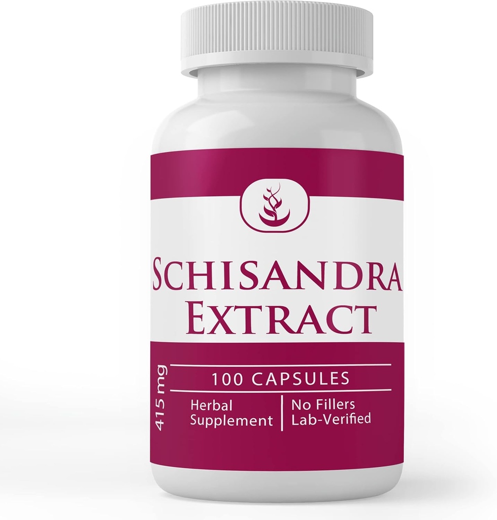 PURE ORIGINAL INGREDIENTS Schisandra Ekstraksiyon, (100 Capsules) Her zaman Saf, Hiçbir Katkı veya Ayırma, Lab TY
