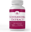 PURE ORIGINAL INGREDIENTS Schisandra Ekstraksiyon, (100 Capsules) Her zaman Saf, Hiçbir Katkı veya Ayırma, Lab TY