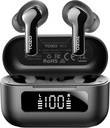 TOZO NC3 Hybrid Active Gürültü Kablosuz Earbuds ile 6 Mics AI Clear Call Ear Buds 55H Playtime with LED Display 32 Preset EQs via APP Bluetooth 5.3 IPX8 Suları
