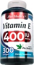 FITO MEDIC'S Lab - Vitamin e - 400 IU, 300 Yumuşakgels - Pure- Vitamin e Oil - Antioksi Support- Vitamin e Capsules - Ultra yüksek Abhidraz- Vitamina e.