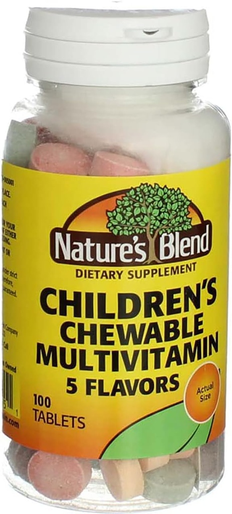 NAT B ΠΑΙΔΙΑ CHEWABLE 100