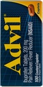 Advil Ağrı Reliever/Fever Function 200 mg Caplets - 100 Ct, 3 Paket