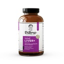 Dr. Barry's Total Liver Supplement with Milk Thistle, Artichoke, Dandelion Root, Support Health Liver Function & Natural Cleanse, Boost Immune System, 60 Capsules