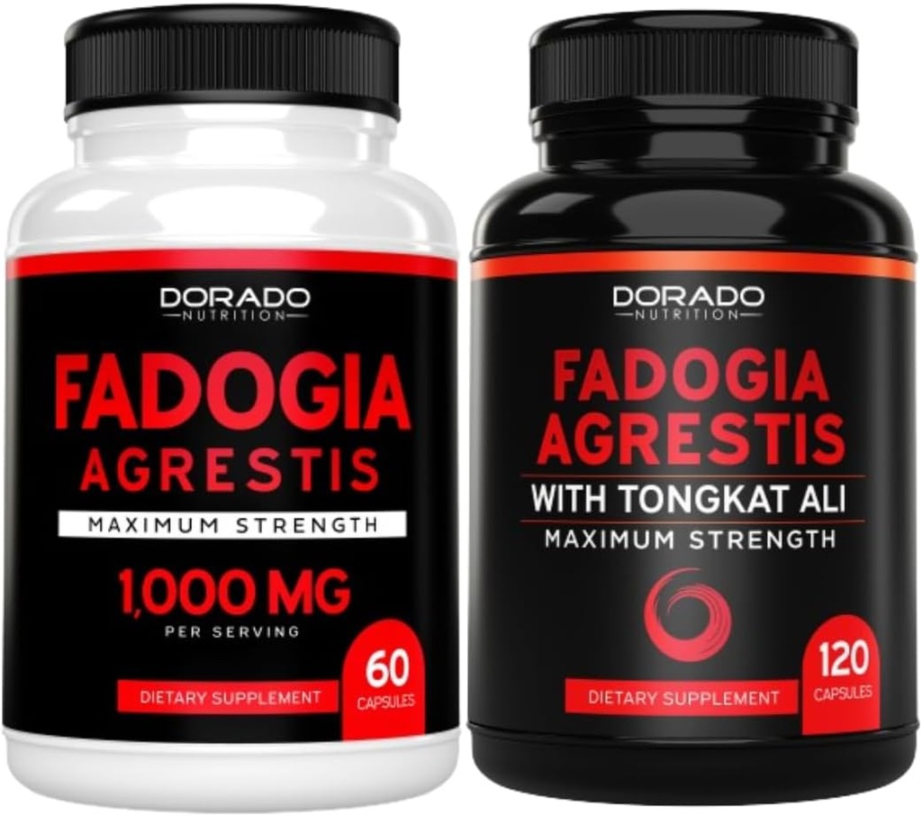 DORADO NUTRITION Fadogia Agrestis + Tongkat Ali - Erkeklerin Sağlığı Paketi