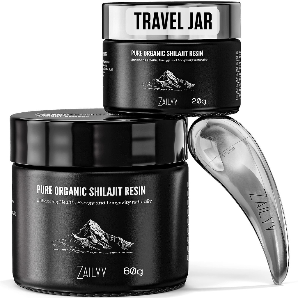 Pure Himalayan Organic Shilajit Resin Supplement 80g 