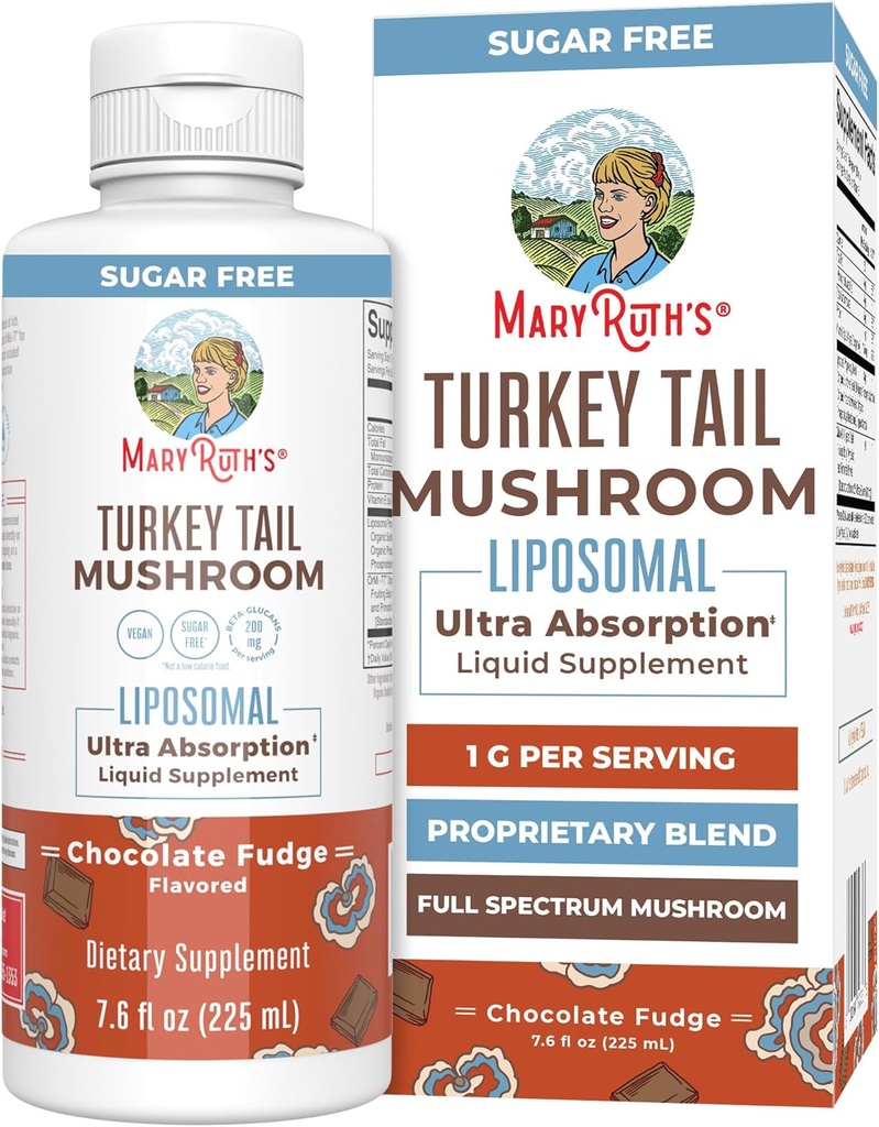 MaryRuth Organics Turkey συμπλήρωμα μανιταριών ουράς 