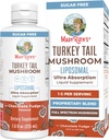 MaryRuth Organics Turkey Tail Mushroom Supplement | Ultra Abpole Liposomal | Full Spectrum | 200 mg-Glucans Per | Vegan | 7.6 oz | 15 Hizmet