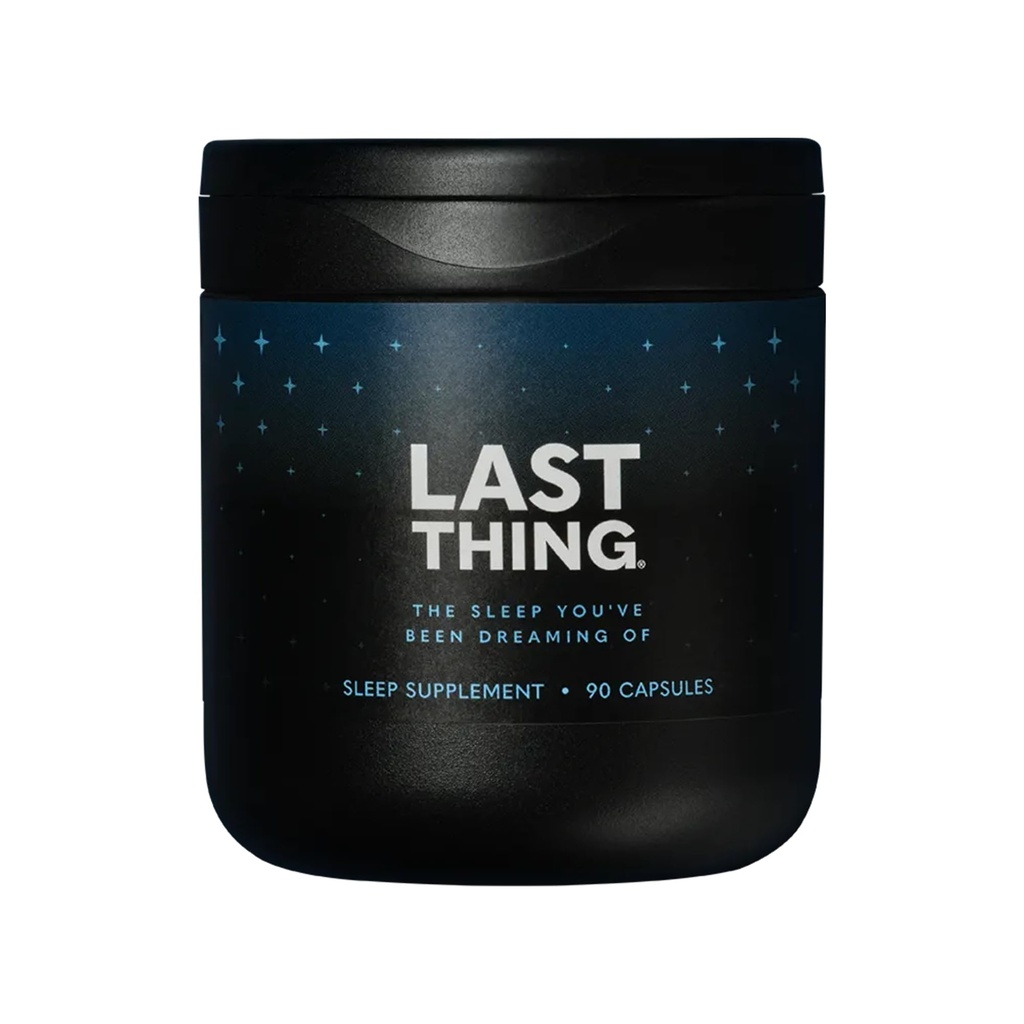 BODi Last Thing Complete Sleep Supplement with L-theanine, Ashwagandha, Magnezyum Glycinate, Melatonin - Calming Night Time Stress Defense for Deep Restorative Sleep - 30 Day Supply (90 Capsules)