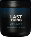 BODi Last Thing Complete Sleep Supplement with L-theanine, Ashwagandha, Magnezyum Glycinate, Melatonin - Calming Night Time Stress Defense for Deep Restorative Sleep - 30 Day Supply (90 Capsules)