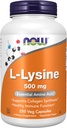 Şimdi L-lysine 500 mg, 250 Capsules
