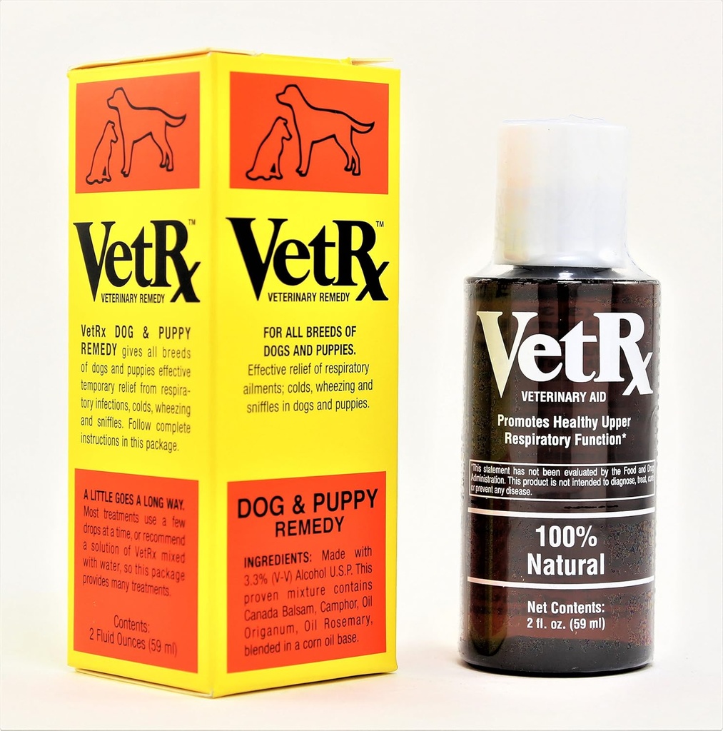 VetRx Veterineri Köpekler ve Puppies için Remedy (2 fl oz)