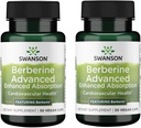 Swanson Berberine Gelişmiş Aborpsiyon - Berbevis 550 mg 30 Veg Caps (2 Pack)