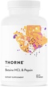 THORNE - Betaine HCL & Pepsin - Digestive Ένζυμα για τη διάσπαση και απορρόφηση πρωτεϊνών * - 225 Κάψουλες