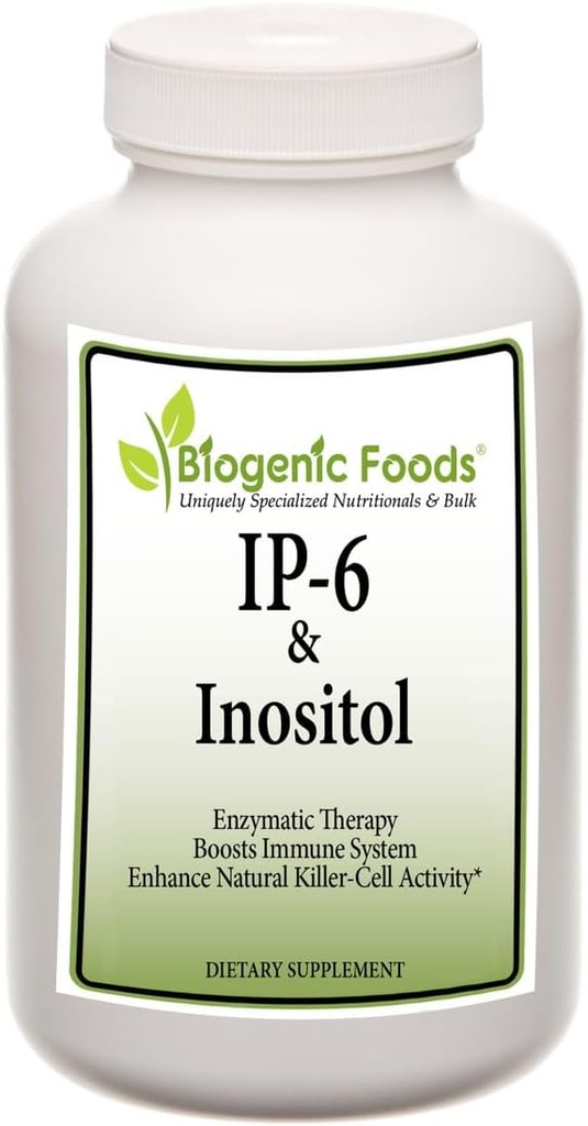 IP6 - Inositol Hexa fosfat & Inositol - Doğal Immune Support, Veggie Capsules