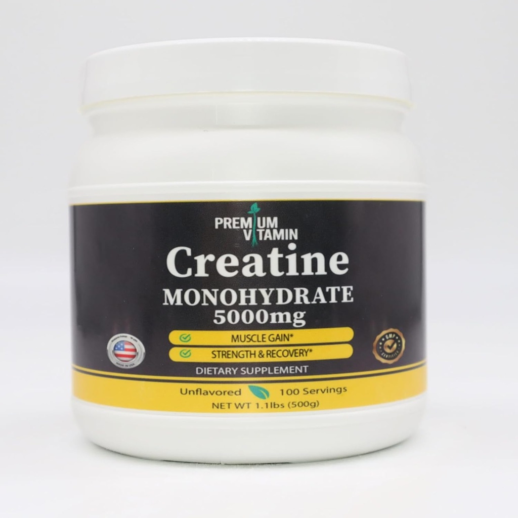 Kre ve Kurtarma - Pure Unflavor Tinaedine Toz - 5g Per Scoop - 5000 mg Per - Tinatine Supplement for Men & Women - 500 Grams