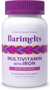 BariMelts Bariatric Multivitamin with Iron, 60 Fast-Dis çözme Tabletleri (1-Month Supply), Kadınlar için Sugar-Free Bariatric Vitaminleri, Doğal Meyve Flavor