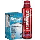 iSatori L-καρνιτίνη LS3 μικτή Berry 1500mg (32 υπηρεσίες) & BioGenetic Labs Forskolin Lean & Tone