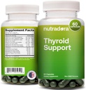 Yourroid Support for Women and Men - Yourroid Supplement with Iodine, Vitamin B12, Ashwagandha, Selenium ve çinko Supplements, GMP sertifikalı, ABD'de Formula 1