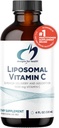 Σχεδιασμός για Υγεία Liposomal Vitamin C Liquid - 1000mg Vitamin C Supplement - Λιποσώματα (από Ηλιόλουστη Λεκιθίνη) για Ανώτερη Απορρόφηση - Μη ΓΤΟ, Ευχάριστη Γεύση Λεμονιού (24 Σερβιέτες / 4oz)