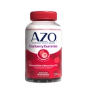 AZO Cranberry Urinary Tract Health Gummies Diyeter Supplement 2 Gummies = Glass Cranberry Juice Helps Cleanse protect Natural Berrylicious Flavor Gummies, Non-GMO, 40 Count