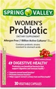 Kadın Probiyotik Supplement Prebiyotik Inulin & Cranberry – Digestive, Urinary, & Immune Health Support, 1 Milyar Aktif Kültür, 8 Strains, 30 Kont Capsules – Gut Health Probiyotiks for Women