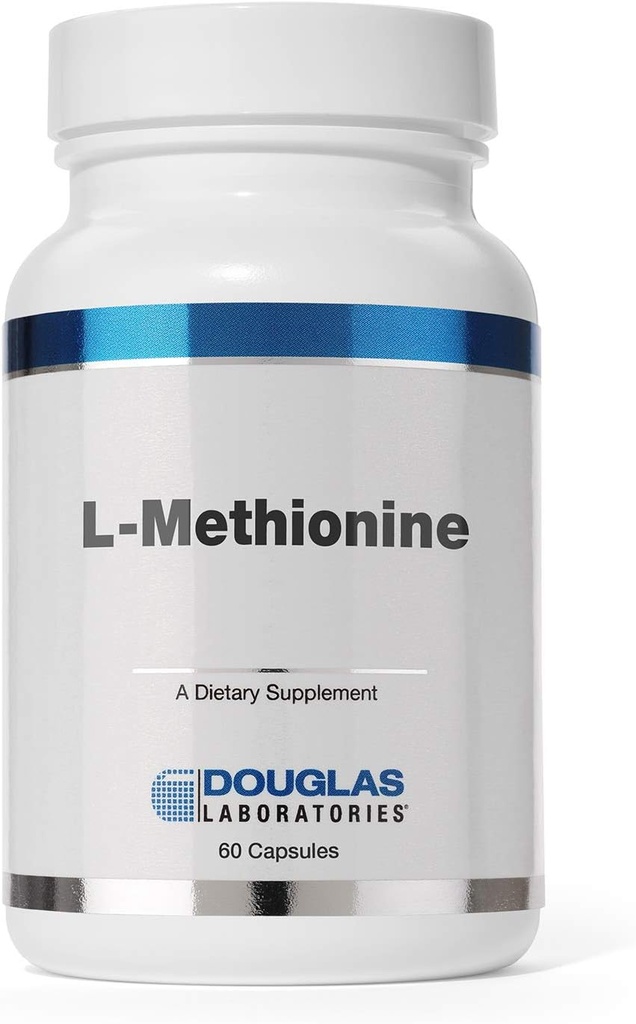 Douglas Laboratories L-Methionine | Free Radikal Scavenger Supports Normal Liver ve Nörolojik Fonksiyonlar ve Antioksik Savunmalar | 60 Capsules