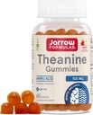 Jarrow Formulas® Theanine 100 mg Gummies, Diyetsel Supplement Calmness, 60 Apple-Flavored Gummies, 60 Day Supply