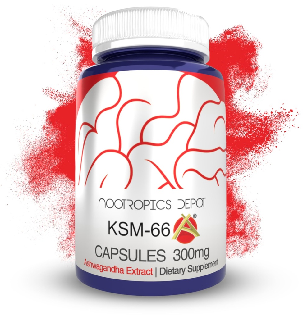 Nootropics Depot KSM-66 Ashwagandha Κάψουλες 