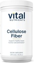 Vital Nutrients Hücreleri Fiber Toz | 375g Hücre Çözülmez Fiber Toz | Fiber Tamam Toz Desteği Sağlıklı Bowel Fonksiyonl | Gluten, Süt, Soy Free | Non-GMO | 60 Capsules