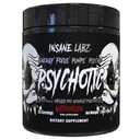 Insane Labz Psychotic Black Edition Mid Stimulant Pre Workout Toz, Enerji Odaklı pompalar, AMPiberry tarafından akreplenmiş, 35 Hizmet (Watermelon)