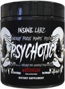 Insane Labz Psychotic Black Edition Mid Stimulant Pre Workout Toz, Enerji Odaklı pompalar, AMPiberry tarafından akreplenmiş, 35 Hizmet (Watermelon)