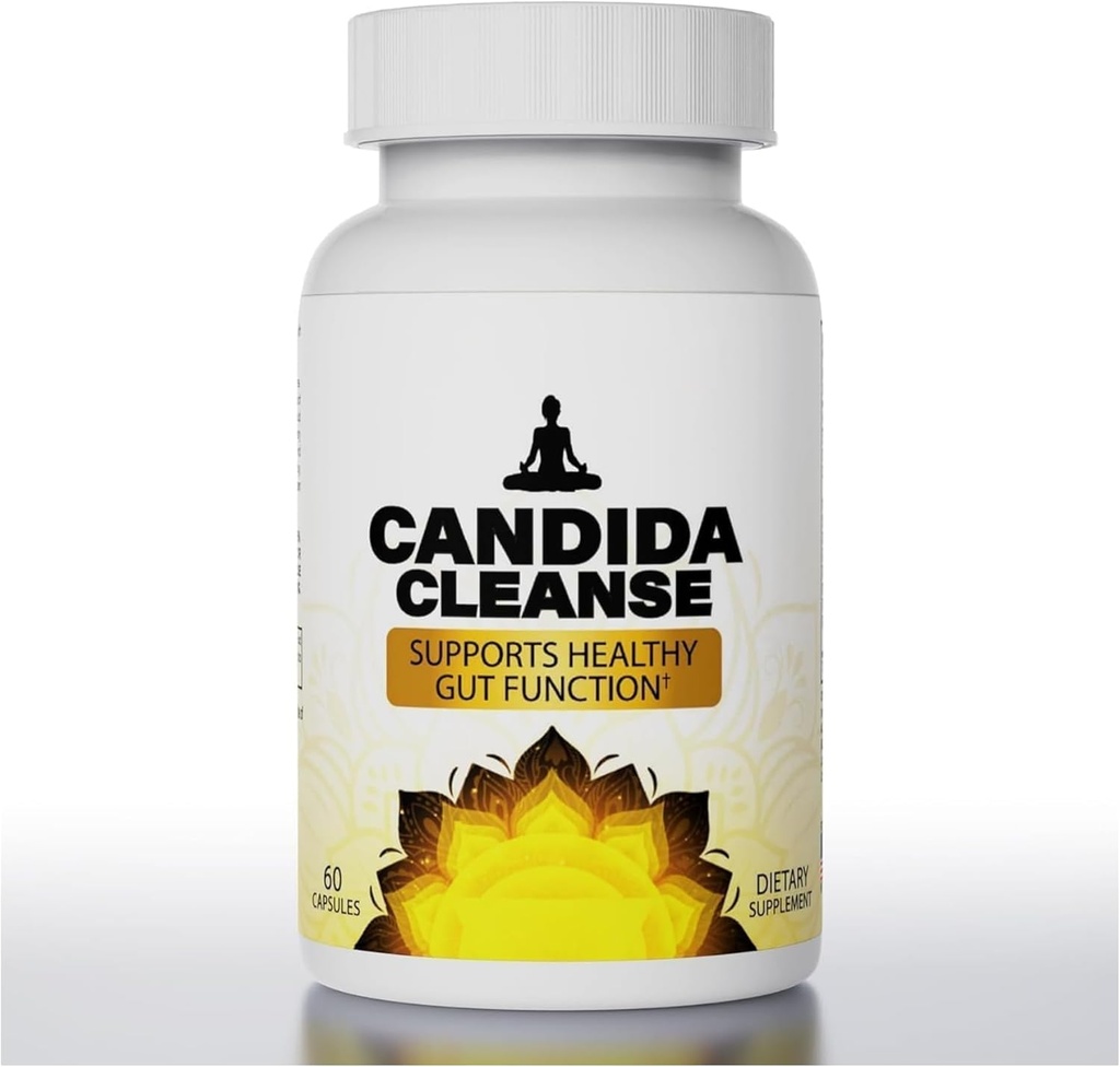 Candida Cleanse- Gut & Colon Support, Advanced Probiyotik & Herbal Formula