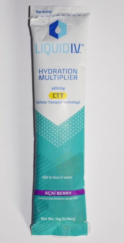 Sıvı Iv Acai Berry Hydration Drink Mix Single, 0,56 Oz