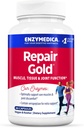 Enzymedica, Tamir Altın, Proteolytic Enzymes, Ortak Destek Tamam, Kas Recovery & Tound Function, 60 Counts