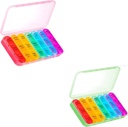 3 φορές την ημέρα - Weekly Pill Box 3 φορές την ημέρα - Daily Pill Box 7 Day Medicine Organizer, Large Pill Case Pill Box 3 φορές την ημέρα, Travel Pill Organizer