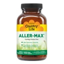Country Life Aller-Max - Quercetin Supplements with Bromelain - Immune Support with Vitamin C, çinko, and Botanical Mix - sertifikalı Gluten-Free, Vegan (100 Count (kırda 1))