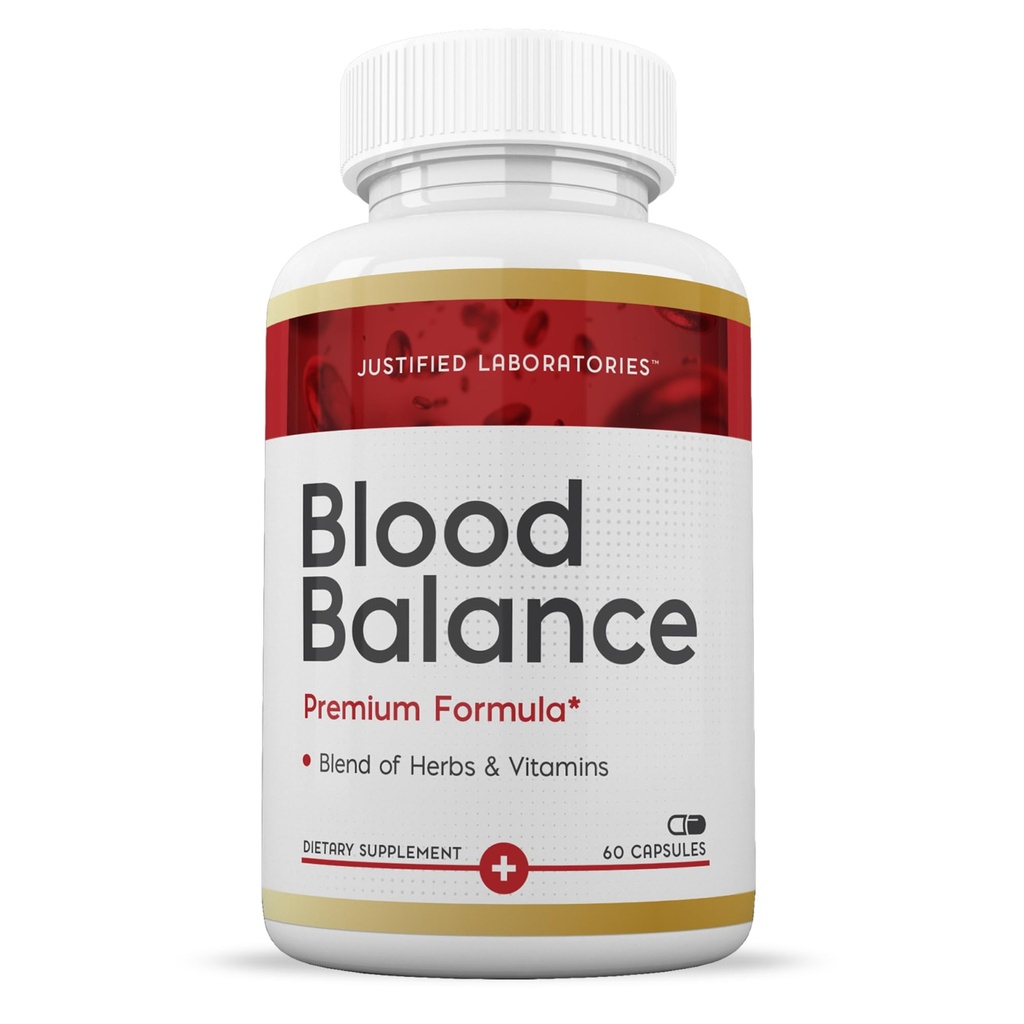 Sadece Laboratuvarlar Kan Dengesi Gelişmiş Formula 620MG Formula Supplement Pills 60 Capsules