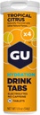 GU Energy Hydration Electrolyte Drink Tabletleri, 4-Count(48 Hizmet)