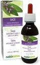 Naturalma Sage (Salvia officinalis) Leaf Alkol Özgür Tincture - 4 fl oz Sıvı Ekstraksiyon - Herbal Supplement - Vegan
