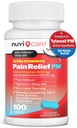 Ekstra Güçlü Ağrı Yardımı PM - Acetaminophen 500 mg & Diphenhydramine 25mg - Tylenol PM Ekstra Güçlü Uyku Yardımı ile karşılaştırıldığında - Aches & Pains (100 Tabletler)