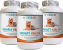 Köpekler için Bladder Destek - Köpek Urinary Health Formula - Incontinence ve Bladder Issues ile Yardım - Immune Boost - Dog Cranberry Supplement - 3 Şişe (270 Tedavi)