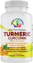 Turmeric Curcumin Supplement with BioPerine - 60 Capsules - Organik Turmeric Root Extract - Vegan Dostu, Gelişmiş Aborpsiyon, Daily Ortak ve Kalp Desteği
