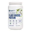 Σκόνη πρωτεΐνης με βάση το LeanFit, φυσικό άρωμα βανίλιας - Vegan, USDA βιολογική πιστοποιημένη, χωρίς σόγια, χωρίς γλουτένη, χωρίς γαλακτοκομικά, χωρίς ζάχαρη, μη-GMO - 21g πρωτεΐνη, 19 σερβίτσια, 1,58 Λίρες