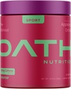Oath Nutrition Sport Sugar Free Pre-Workout Toz, Appleberry Orchard, Containst Kreine Monohidrat, Caffeine ve Beta Alanine, Pre Workout Toz for Women and Men, 25 Servisler