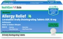 HealthCareAisle Allergy Relief - Loratadine 10 mg Διασπώμενα Δισκία USP - 30 Δισκία - Αρχική Συνταγογράφηση Ενίσχυση Αλλεργία Φάρμακα, 24ωρη Ανακούφιση