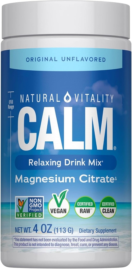 Doğal Vitality Calm Drink, 4 Oz